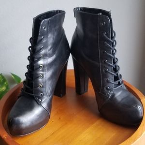 Call It Spring - Witchy Heel Ankle Boots